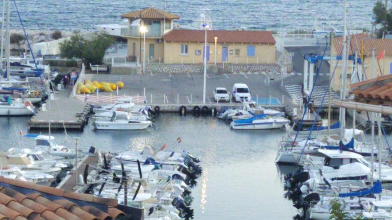 Magnifique Vue Mer Et Port Sausset-les-Pins Ngoại thất bức ảnh