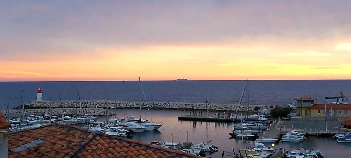 Magnifique Vue Mer Et Port Sausset-les-Pins Ngoại thất bức ảnh
